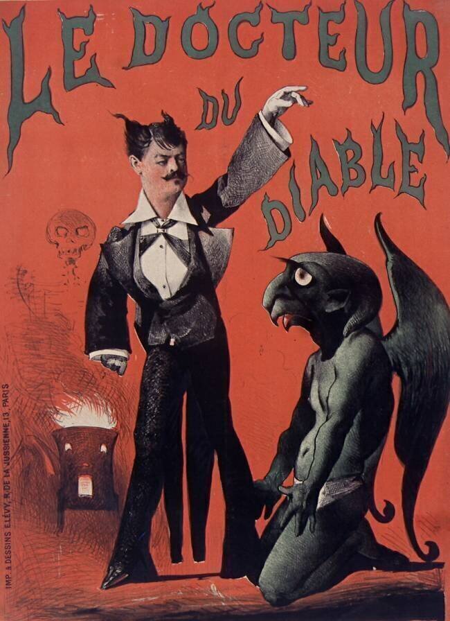 Le Docteur du diable Imprimerie Emile Lévy (Paris)