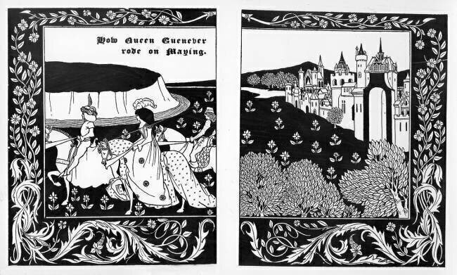 Le Morte d'Arthur Aubrey Beardsley