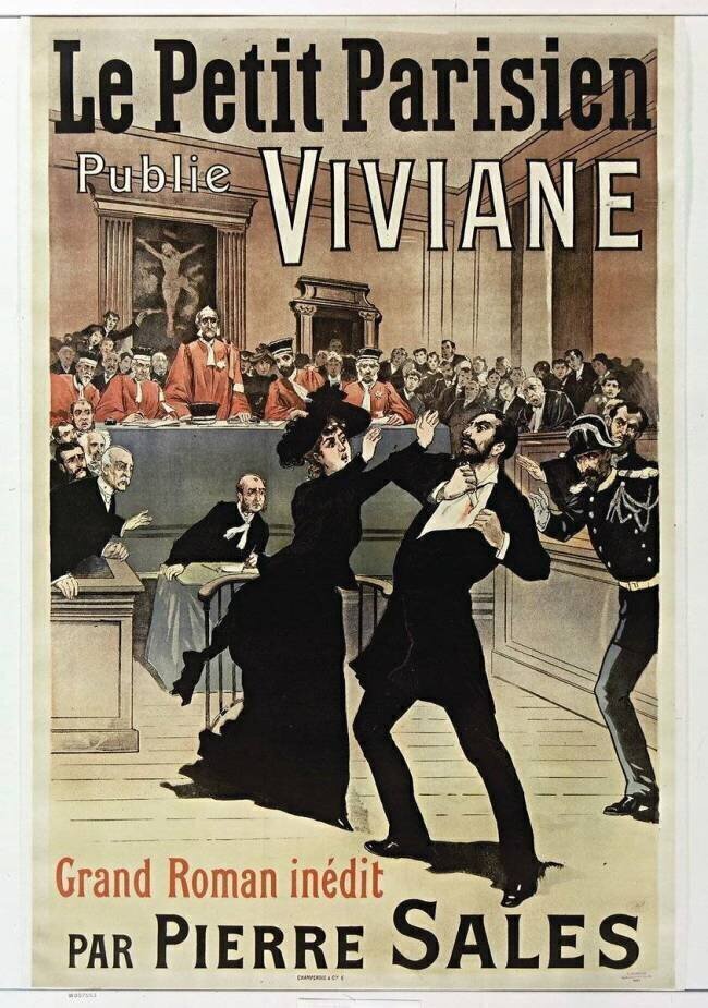 Le Petit Parisien publie Viviane, grand roman inédit par Pierre Sales anonyme