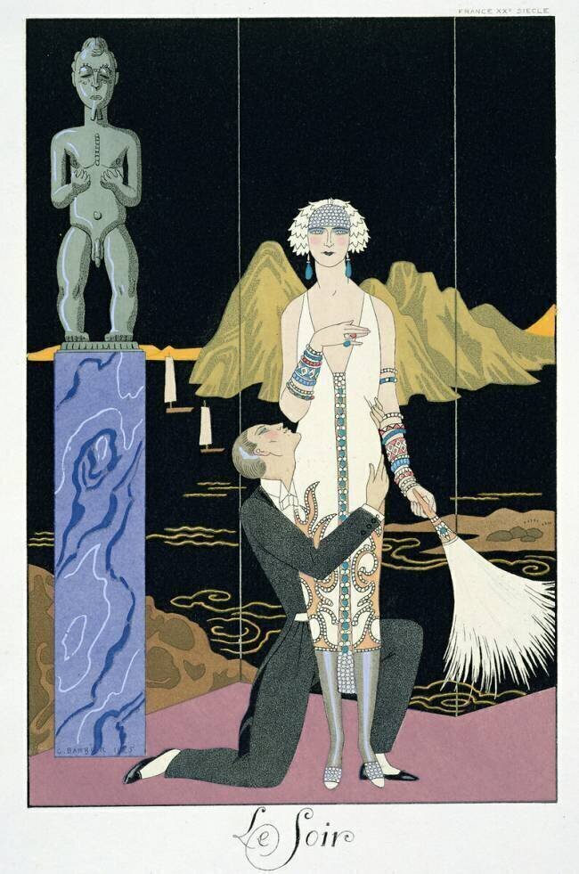 Le soir George Barbier