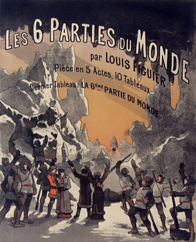 Les 6 parties du monde par Louis Figuier... anonyme
