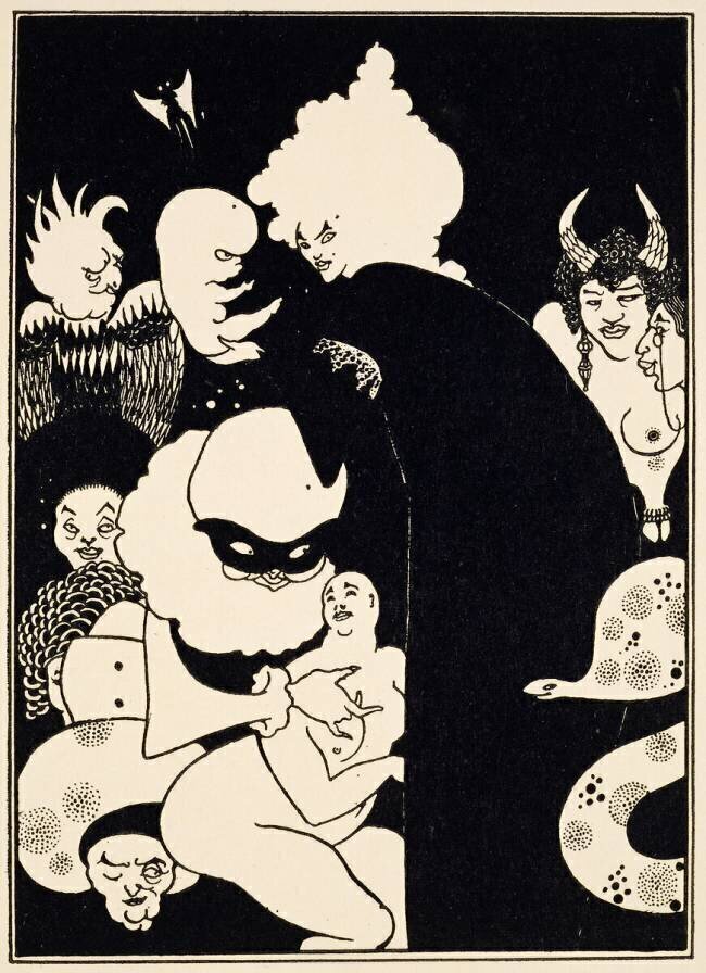 Les étranges créatures de Lucian Aubrey Beardsley