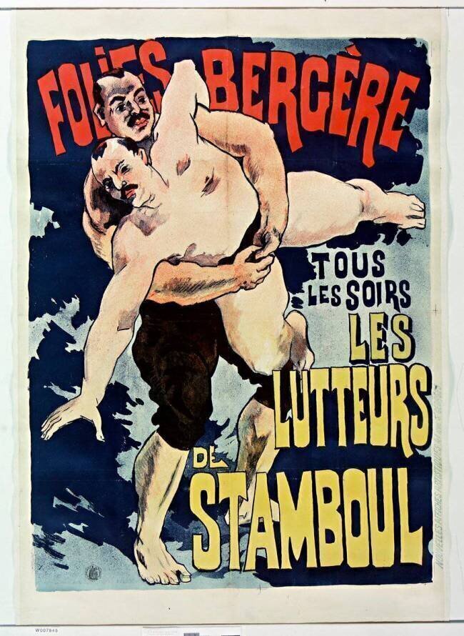 Les Lutteurs de Stamboul anonyme