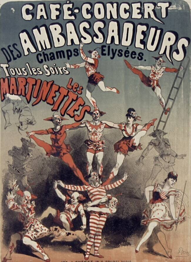 Les Martinettes Jules Chéret