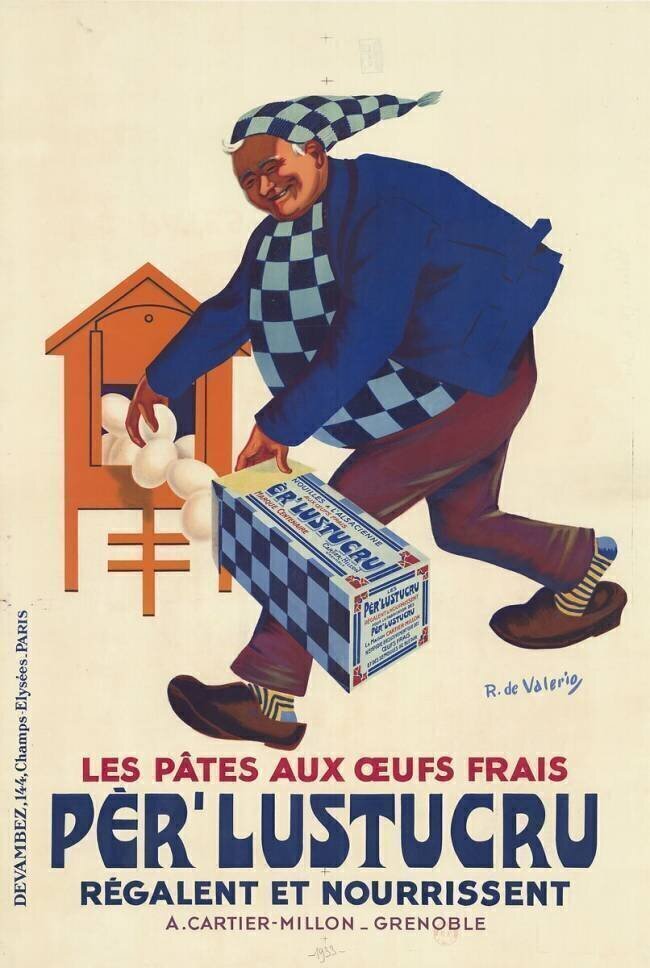 Les Pâtes aux oeufs frais Per' Lustucru Roger de Valerio