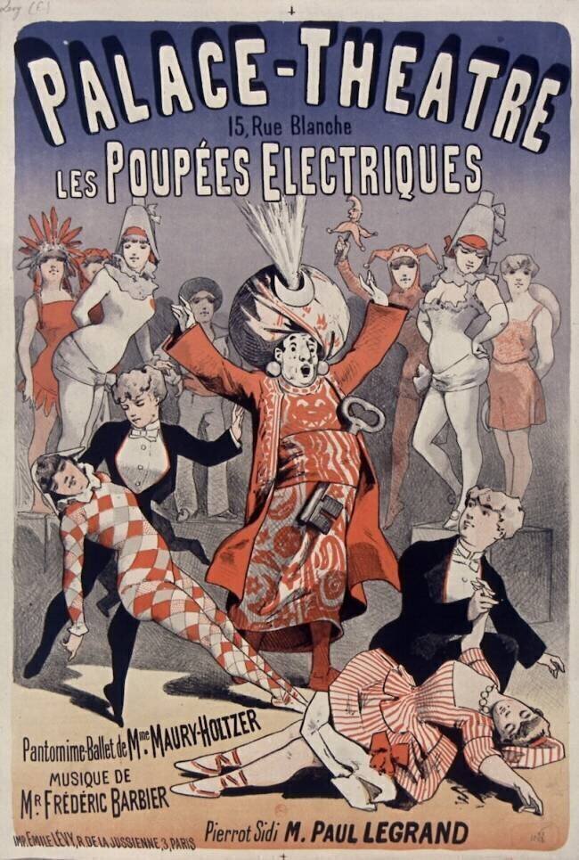 Les poupées électriques anonyme