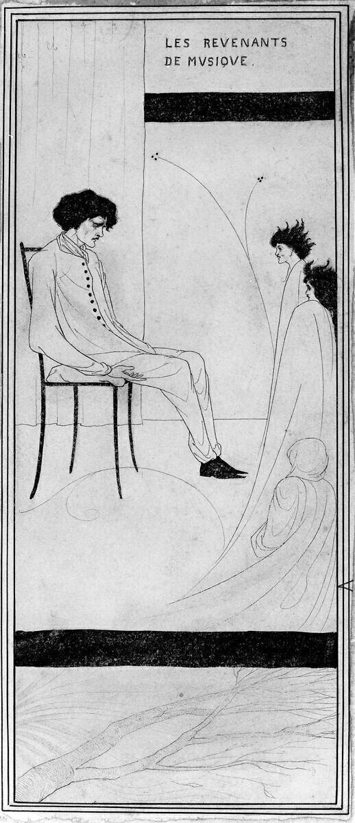 Les Revenants de musique Aubrey Beardsley