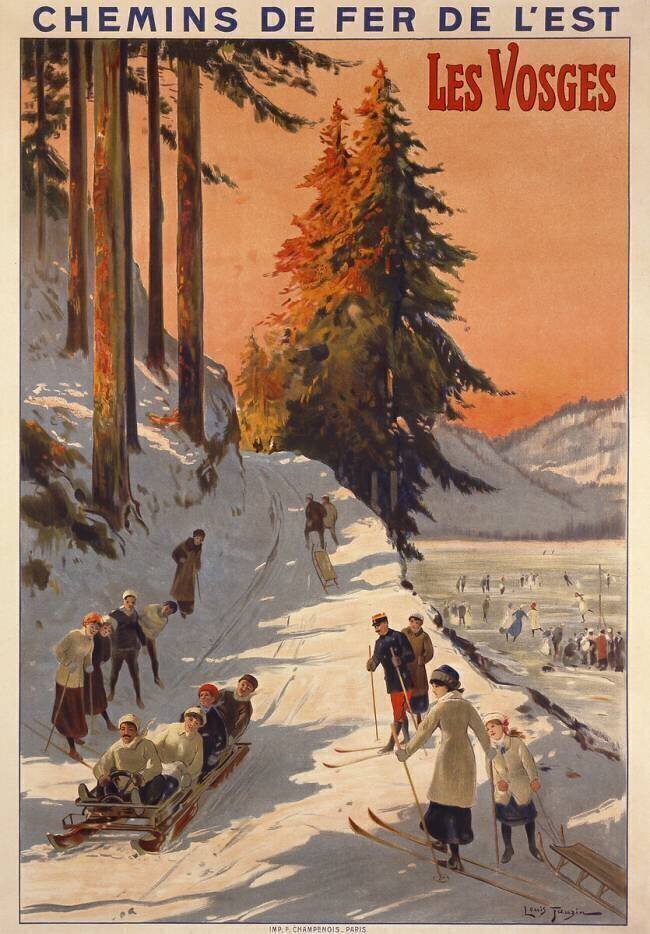 Les Vosges poster Louis Tauzin