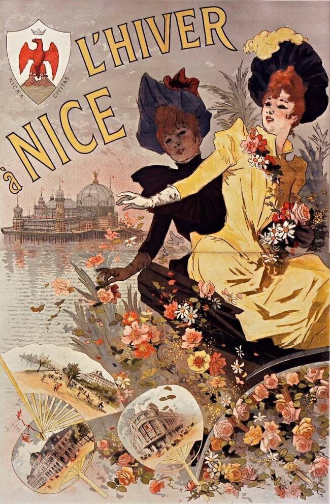 L'Hiver à Nice Jules Chéret