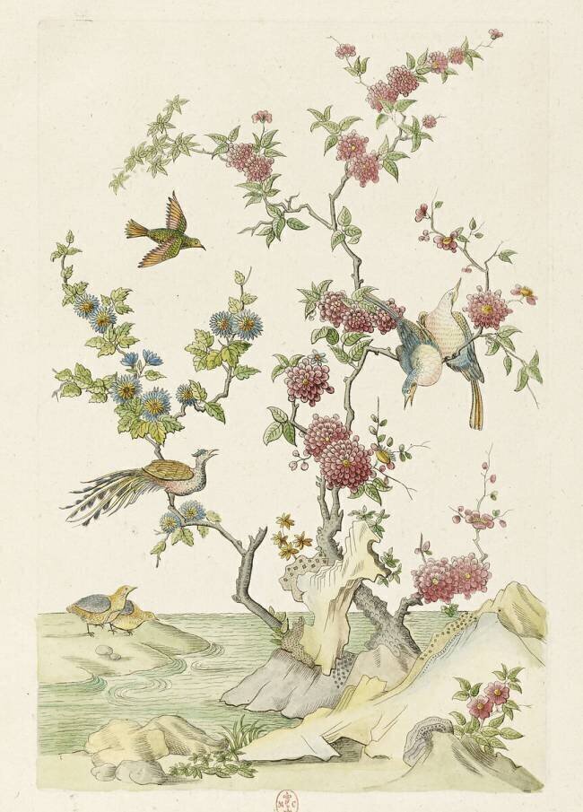 Livre de dessins chinois Jean-Antoine Fraisse