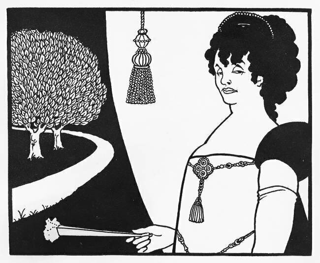 Madame Rejane Aubrey Beardsley