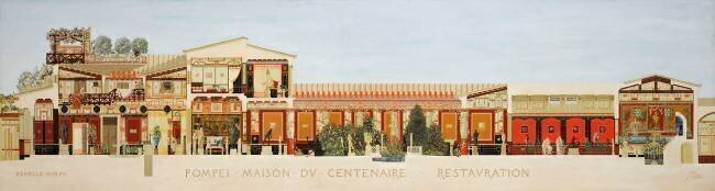 Maison du Centenaire à Pompéi Jules-Léon Chifflot