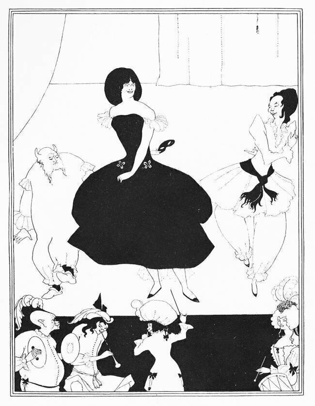 Marionettes III Aubrey Beardsley
