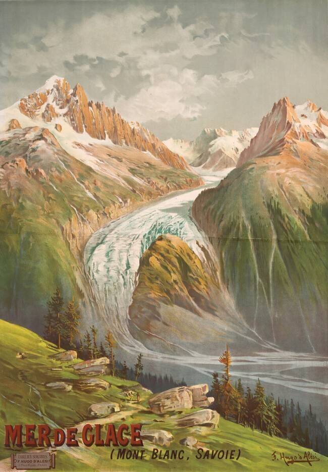 Mer de Glace (Mont Blanc, Savoie) Hugo d'Alesi