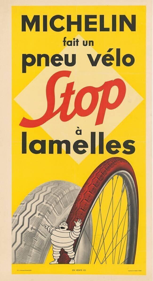 Michelin fait un pneu vélo Stop à lamelles anonyme