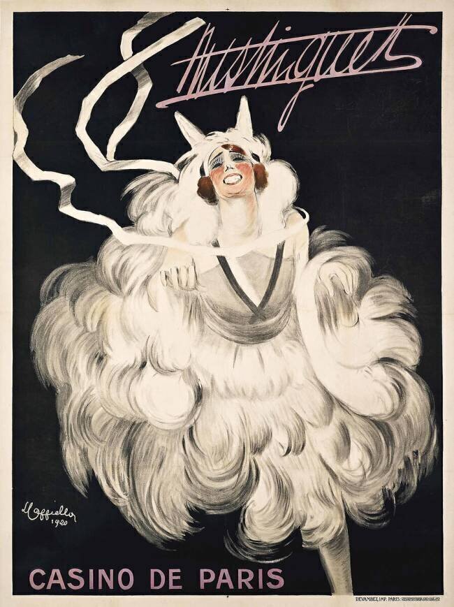 Mistinguett. Casino de Paris Leonetto Cappiello