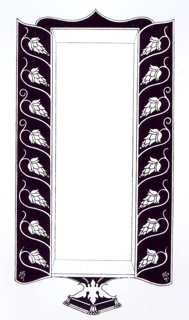 Motif design Aubrey Beardsley
