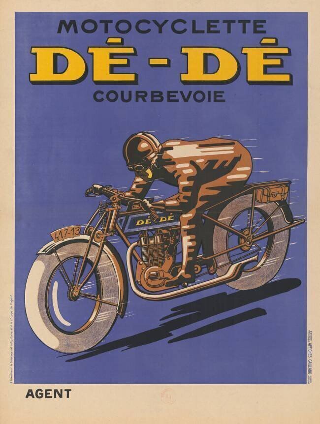 Motocyclette Dé-Dé anonyme