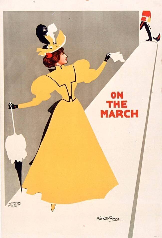 On the March Ritchie Alick P. F.