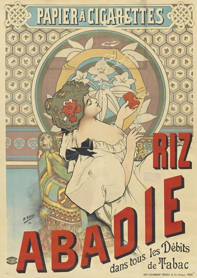 Papier à cigarette Riz Abadie Henri Gray