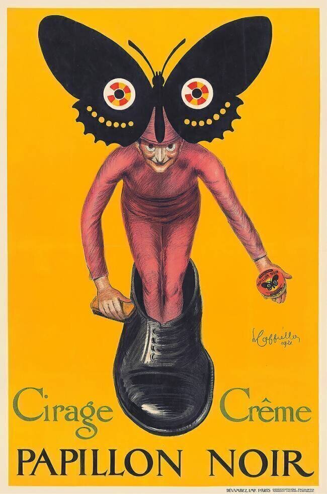 Papillon noir Leonetto Cappiello
