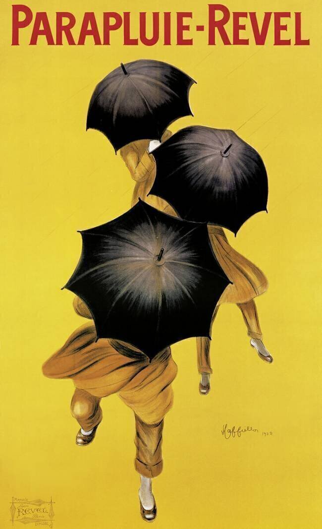 Parapluie Revel Leonetto Cappiello