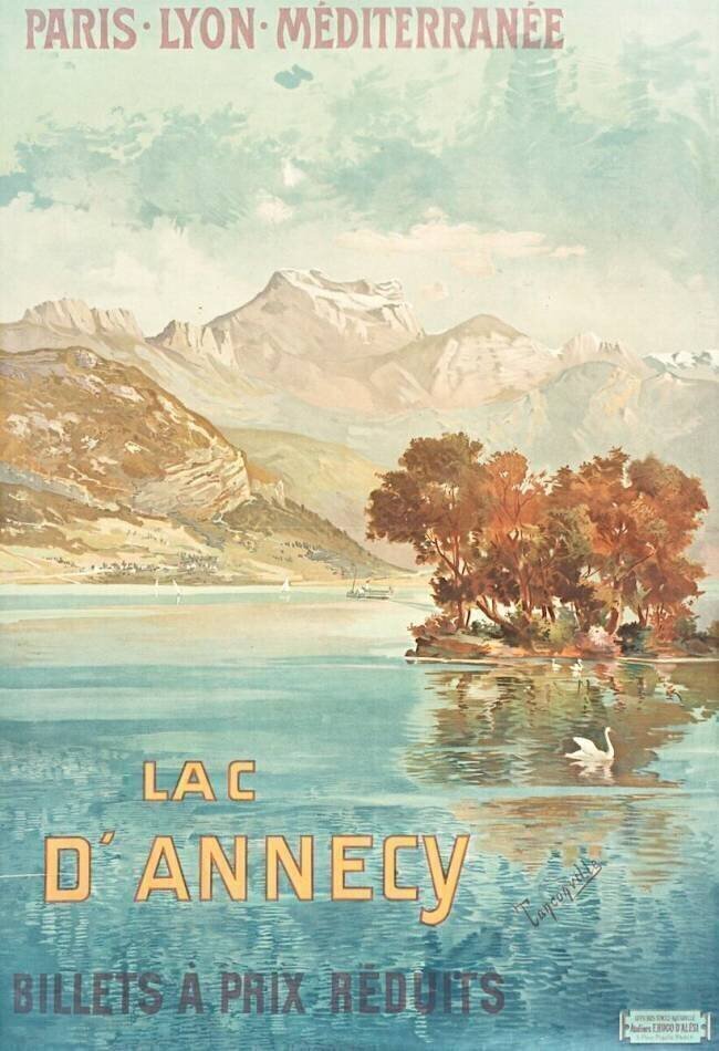 Paris. Lyon. Méditérranée. Lac d'Annecy... Tanconville