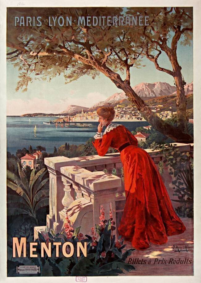 Paris Lyon Méditerranée, Menton... Hugo d'Alesi