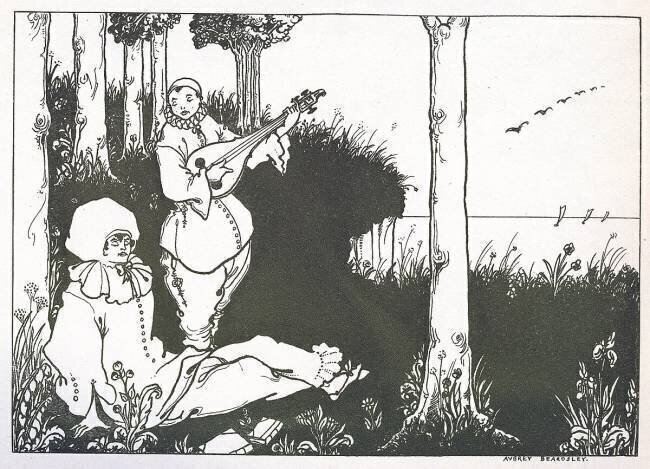 Pierrot Aubrey Beardsley