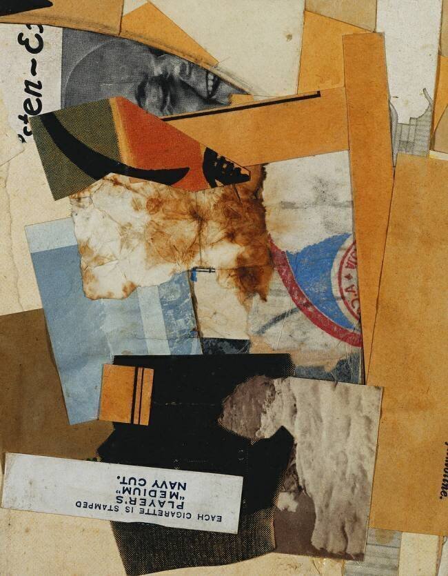 Players 'Medium' Navy Cut Kurt Schwitters