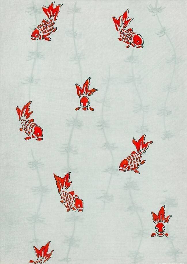 Poisson doré sans couture Watanabe Seitei