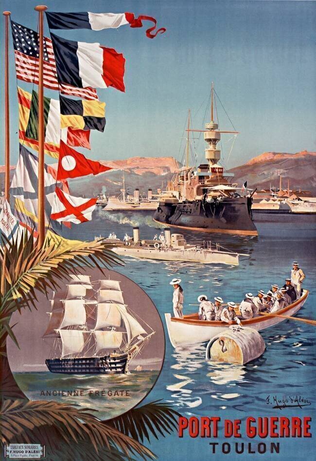 Port de guerre de Toulon Hugo d'Alesi