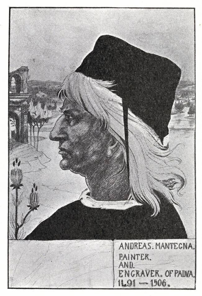 Portrait de Mantegna Aubrey Beardsley