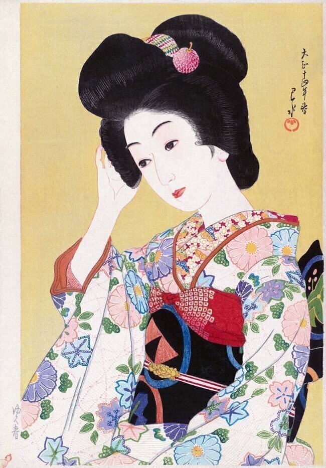 Printemps tardif, 1925 Hasui Kawase