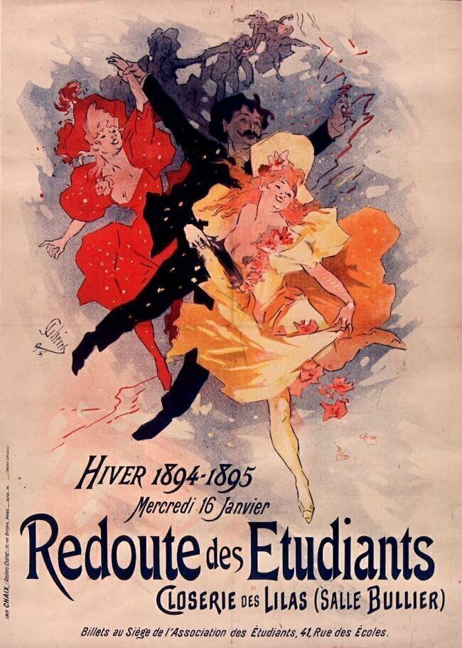 Redoute des étudiants Jules Chéret