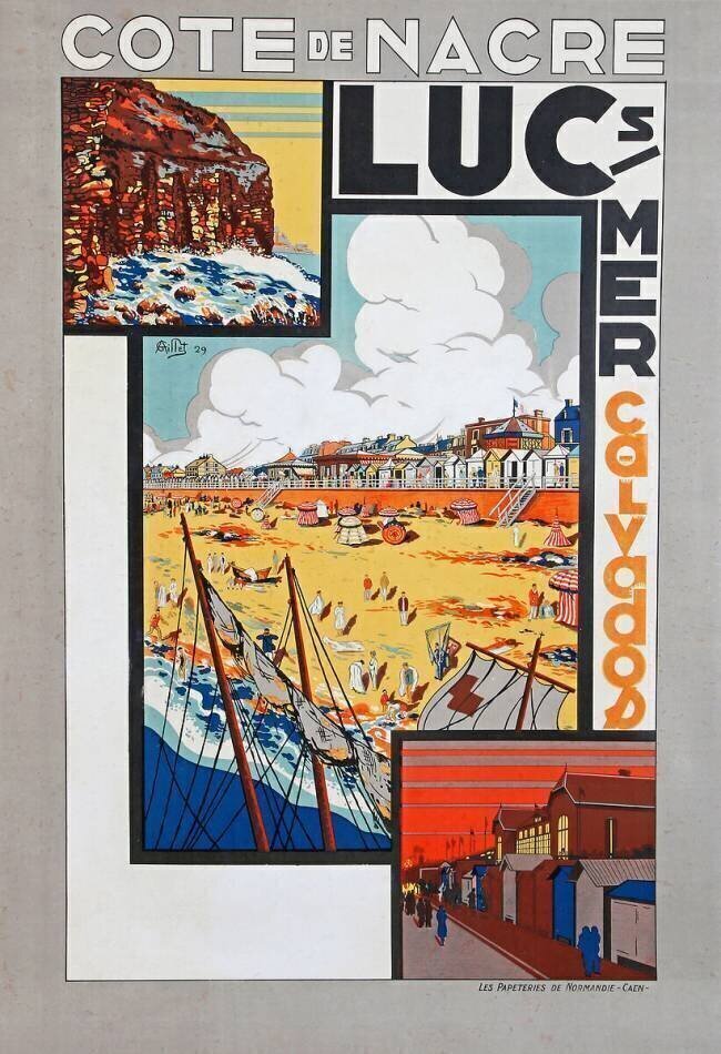 Seebad, Luc-sur-Mer André Gillet