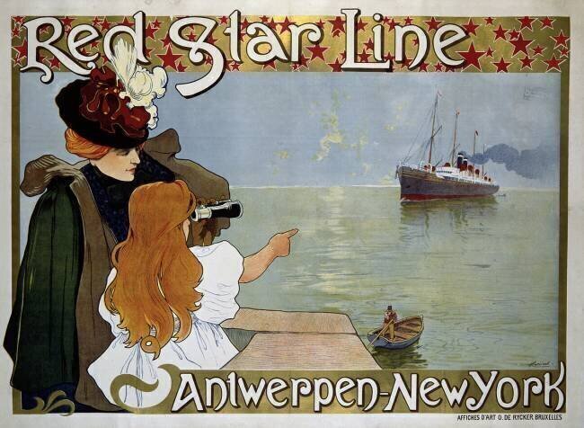 Société de navigation : Red Star Line Henri Cassiers