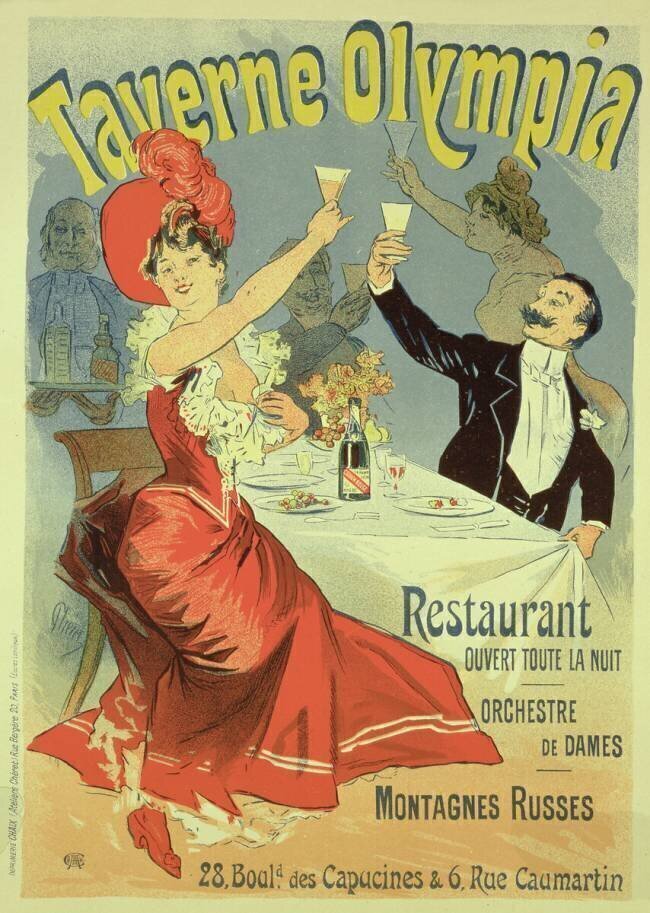 Taverne Olympia Jules Chéret