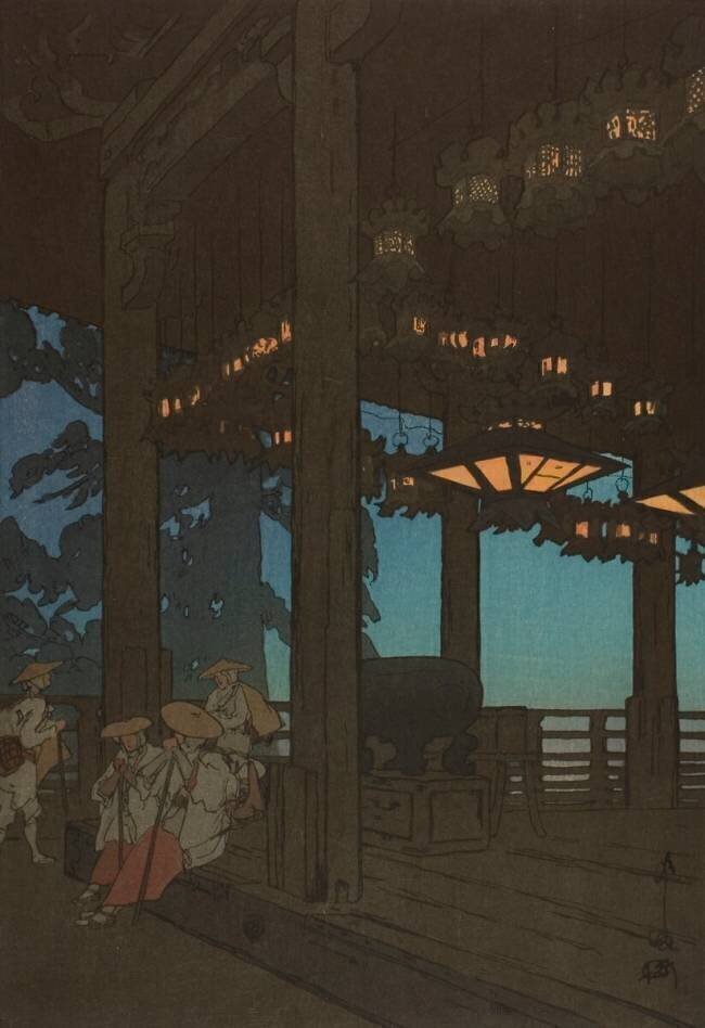 Temple Nigatsudo Hiroshi Yoshida