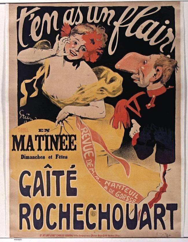 T'en as un flair ... Gaieté Rochechouart Jules Grün