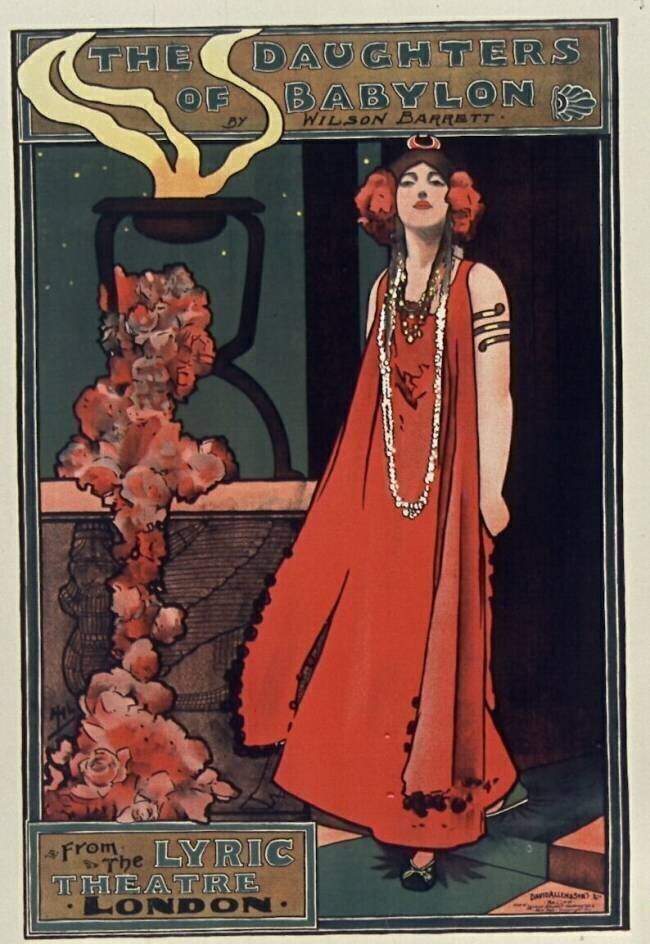 The Daughters of Babylon, by Wilson Barrett, from the Lyric Theatre London anonyme