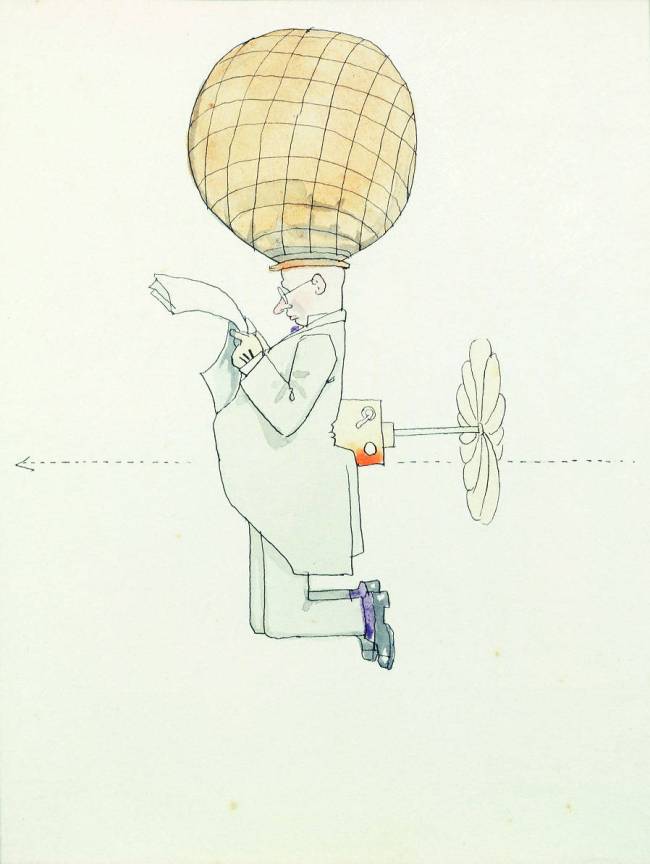The Personal Aerial Travel System for Gentlemen William Heath Robinson