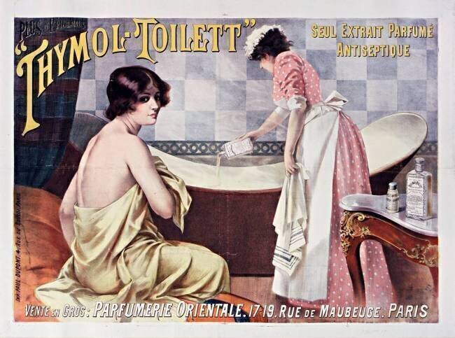 Thymol-Toilett seul extrait parfumé antiseptique... anonyme