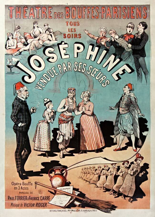Tous les soirs Josephine vendue par ses soeurs, opéra bouffe en 3 actes... anonyme
