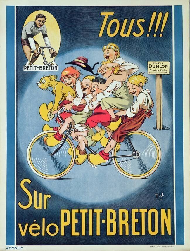 Tous sur vélo Petit-Breton Michel Liebeaux