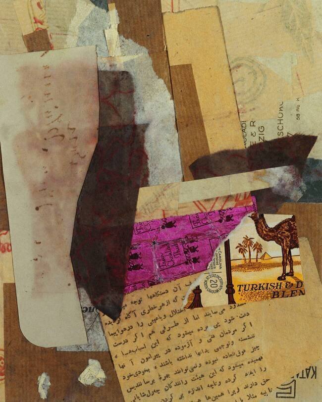 Turkish and D Blend Kurt Schwitters