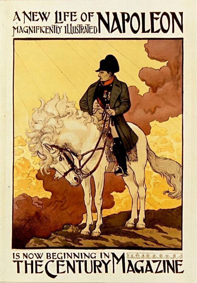 Une nouvelle vie de Napoléon dans le Century Magazine Eugène Grasset