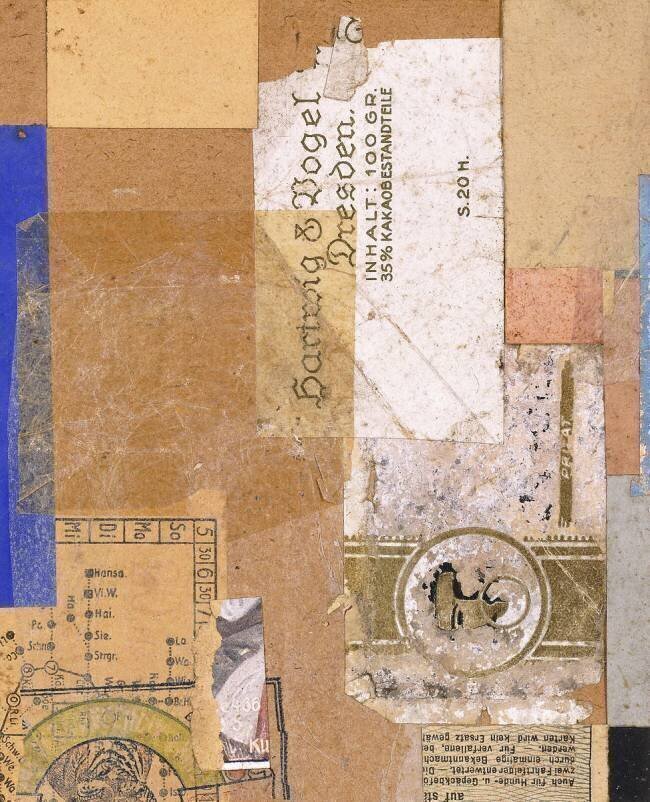 Untitled, 1926 Kurt Schwitters