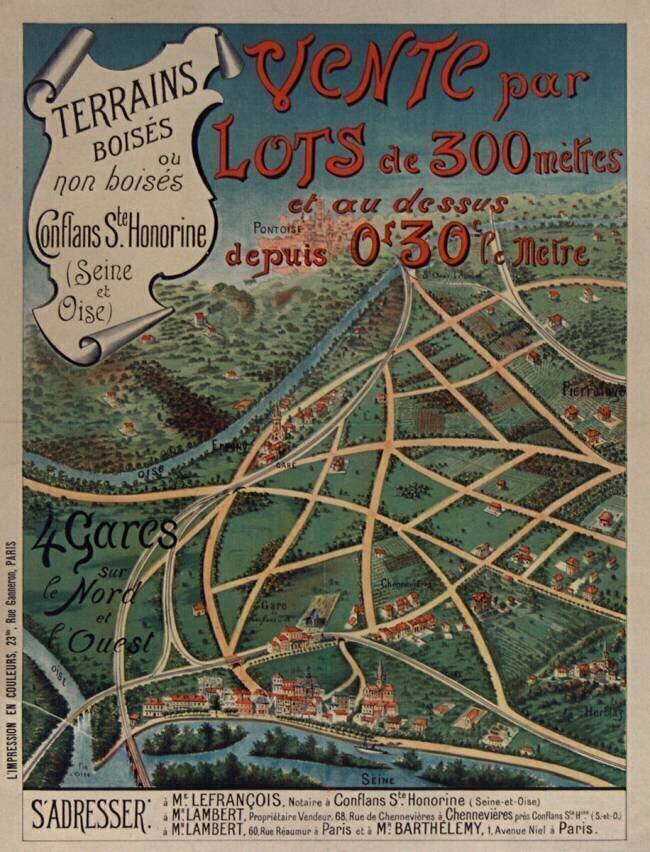 Vente par lots... Conflans Ste Honorine ... anonyme