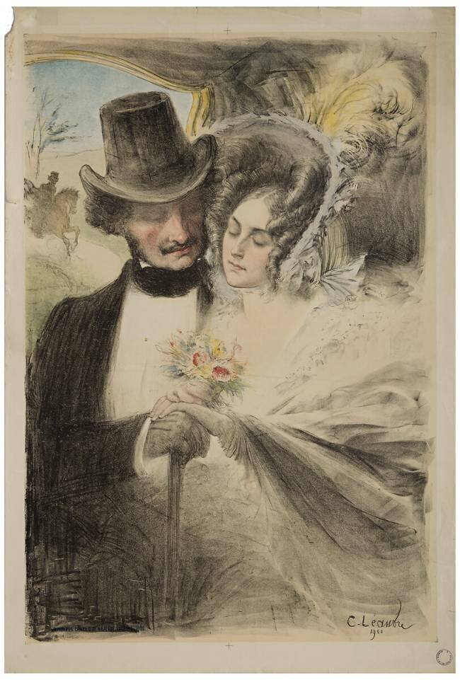 Voyage de noces Charles Léandre